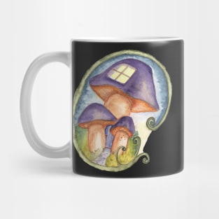 Fairy house mushroom fairy forest Mug